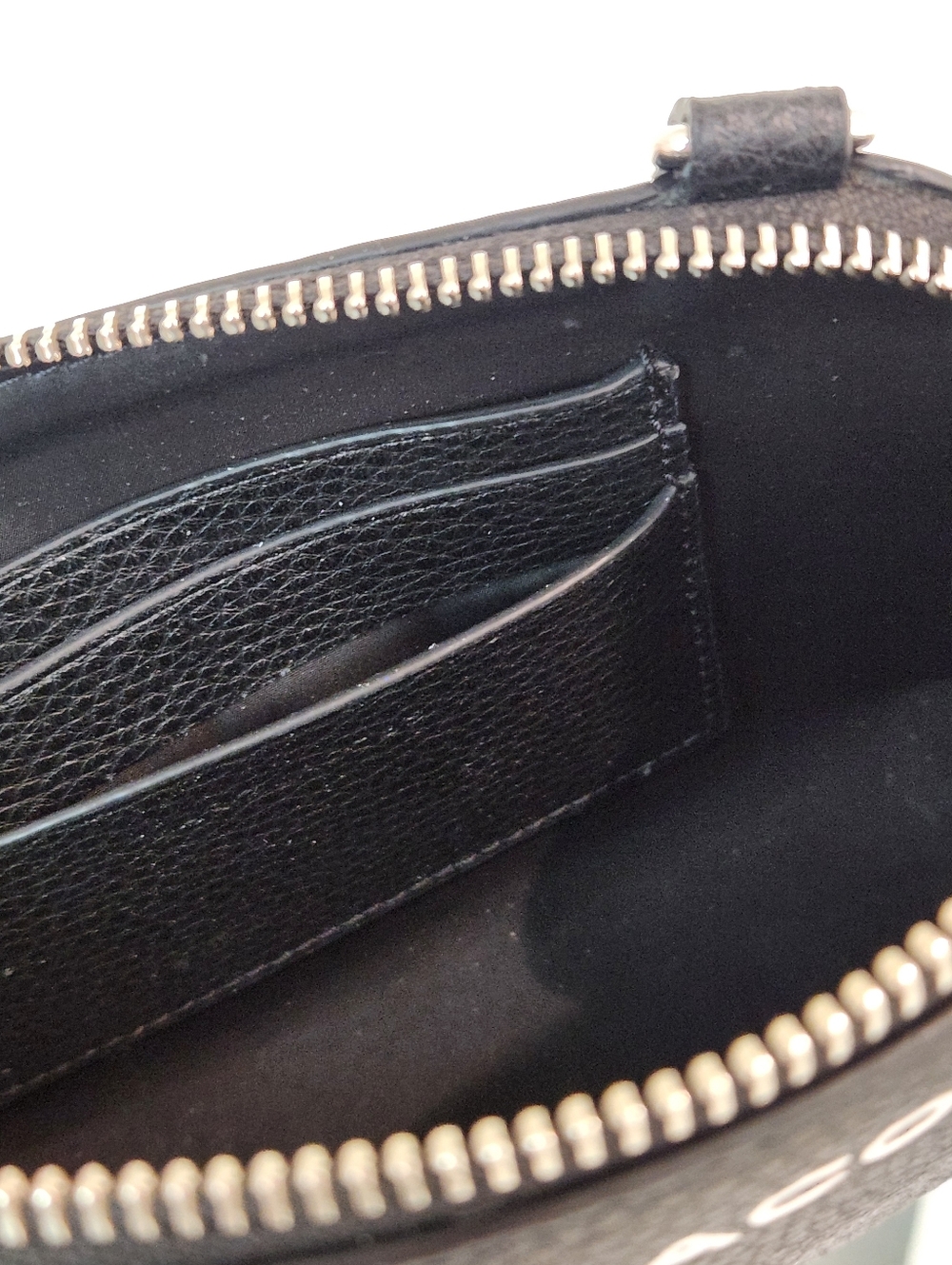 Marc Jacobs Black Pebbled Leather Logo Crossbody - Picture 3 of 7